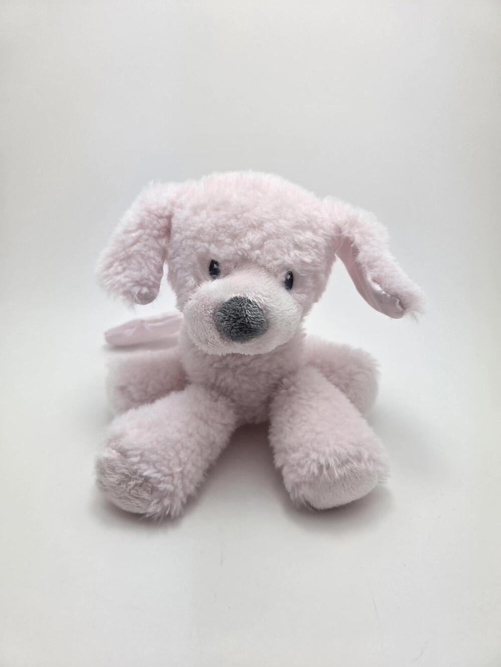 Baby Gund "Fluffey" the Pink Puppy Dog Soft! Dog Plush (8 inch)